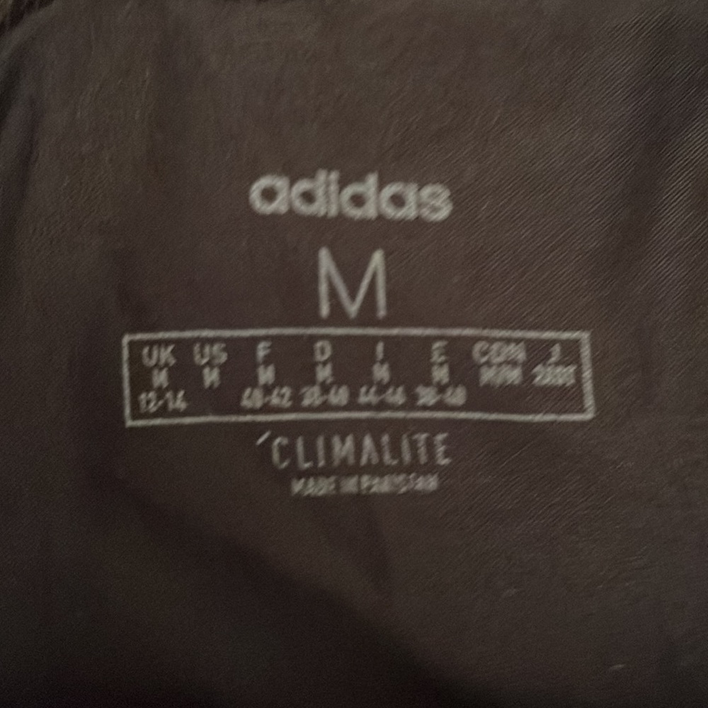 Adidas 7/8 Logo Leggings Size M - Picture 3 of 5
